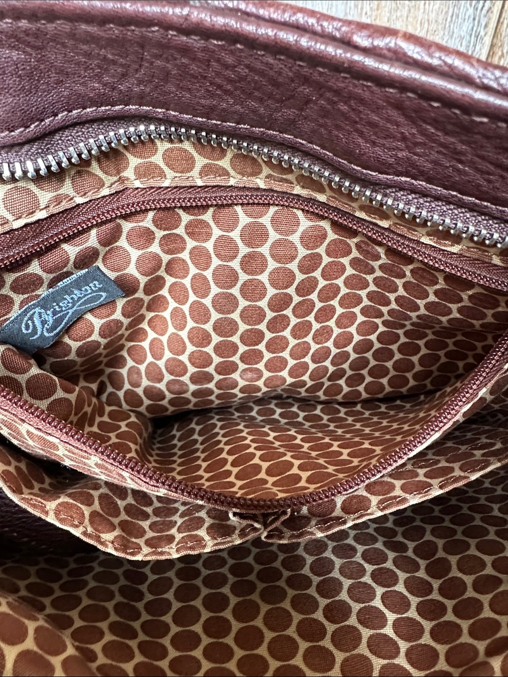Brighton Woven Straw & Faux Crocodile Leather Crossbody Bag Purse - Picture 9 of 15